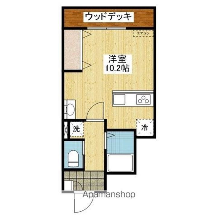 アルト山越の間取り