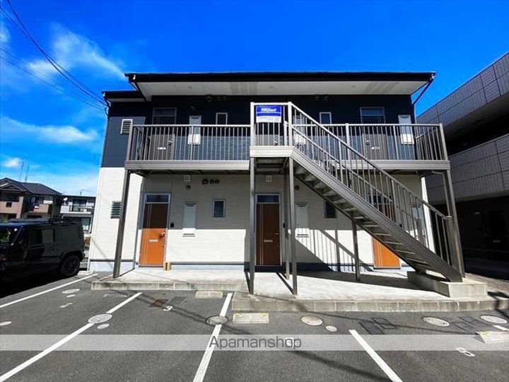 岡山県倉敷市水江の賃貸アパートの外観