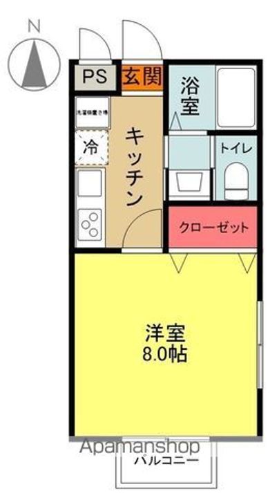 らむフラットA1の間取り