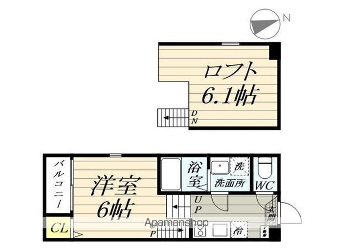 ルチェア青葉102の間取り