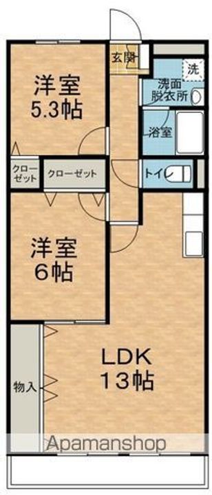 グレース塩の道402の間取り