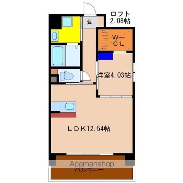 アルテマイスター清水の間取り