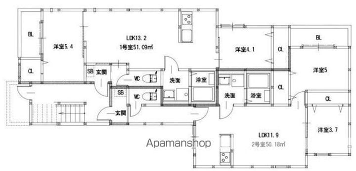 アビリタNOB博多駅東グランデの間取り