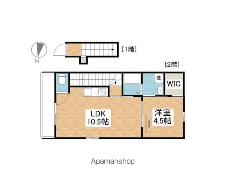 LUMIELE別府203の間取り