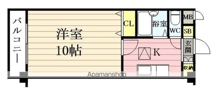 上杉五番館の間取り