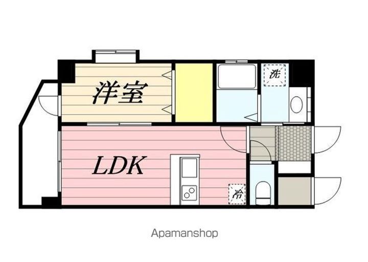 ラシュール・イン寺塚の間取り