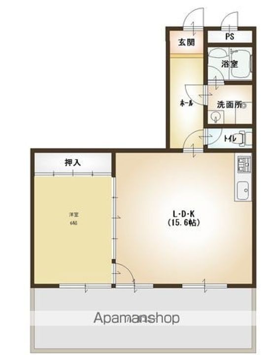 ノースシテイ21207の間取り