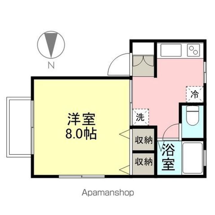 メゾン光Dの間取り