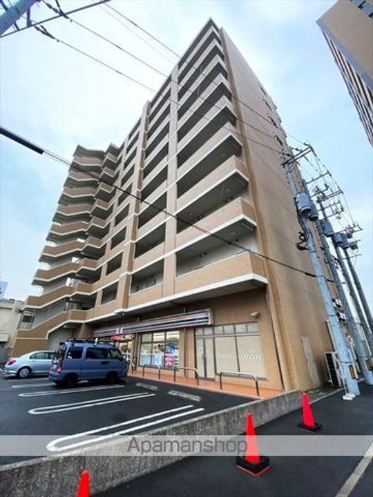 岡山県倉敷市幸町の賃貸マンションの外観