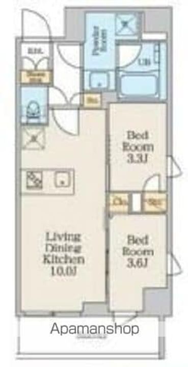 クレストコート本所吾妻橋NORTHの間取り