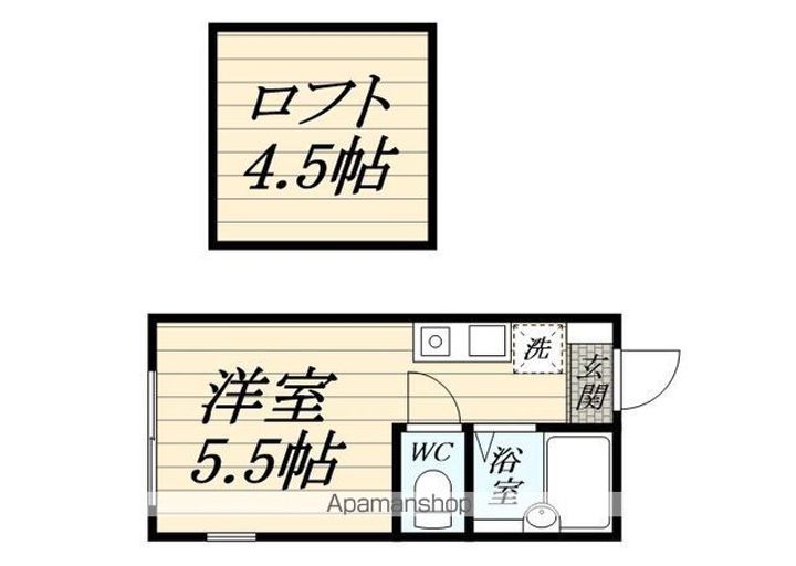 エターニティ鶴見の間取り