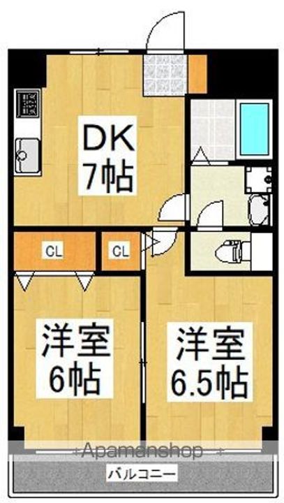 ボヌール金原の間取り