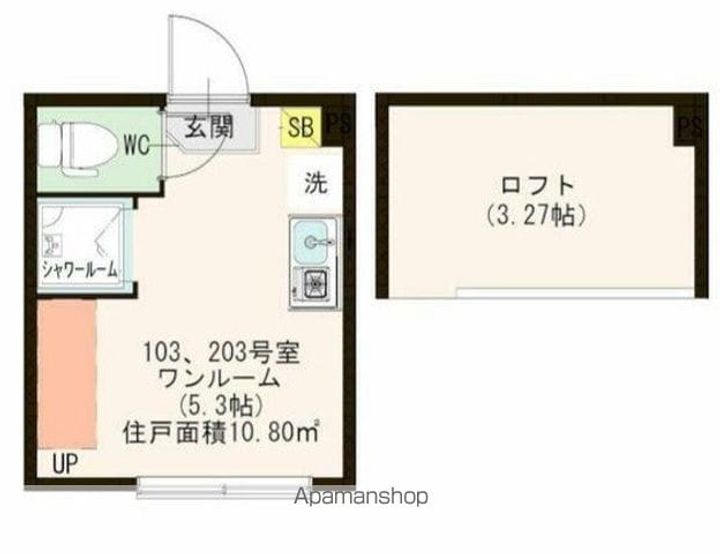 パルムズコート小岩の間取り