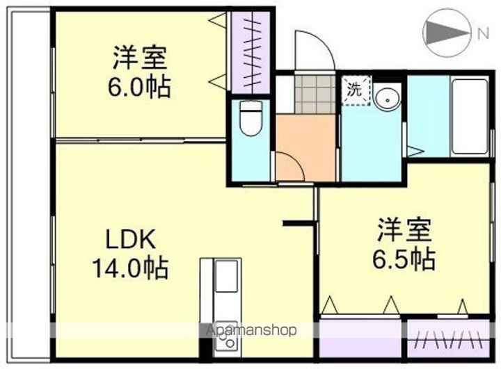 カリスの間取り