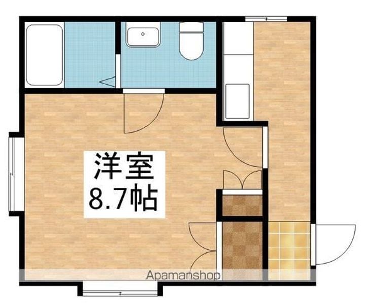 パレスアクアマリン大形の間取り