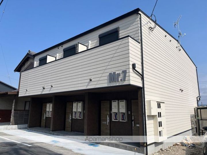 滋賀県甲賀市水口町秋葉の賃貸アパートの外観