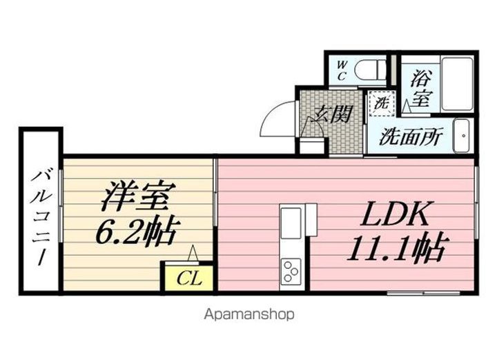 GLOW RESIDENCEの間取り