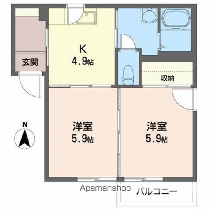 グランドメゾン中津川 Aの間取り