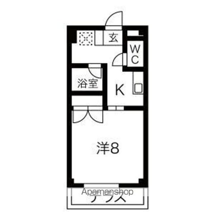 リヴェール白山の間取り