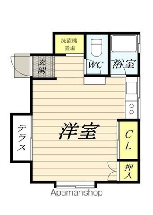ファーストアベニューAの間取り