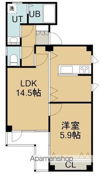 メゾンエキサイトシーガル(メゾンエキサイトシーガル)301の間取り