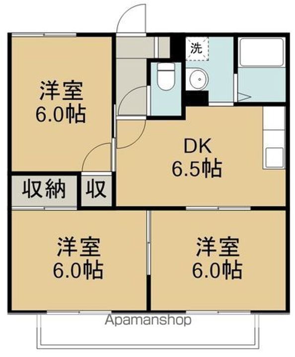 ファミールふじの間取り