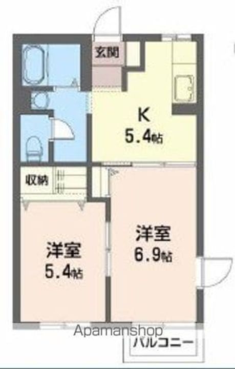バリュージュ・アキノの間取り