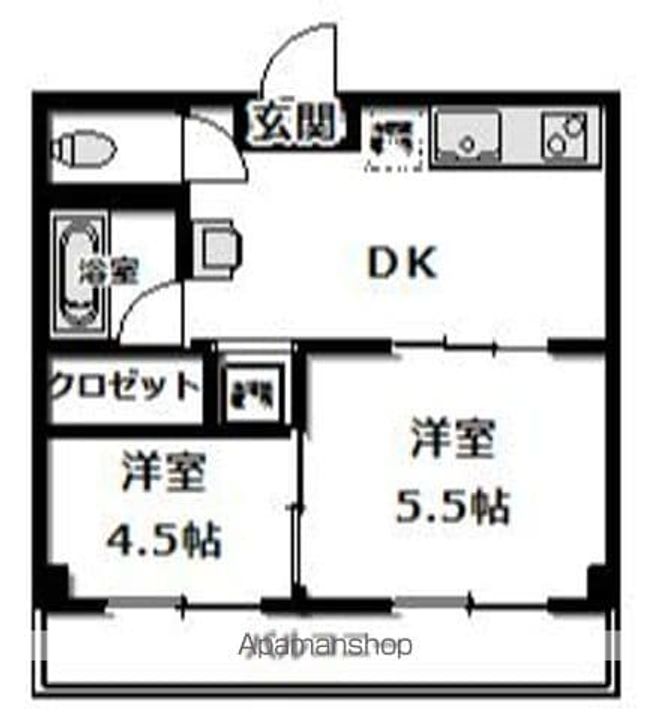 セザール山下公園の間取り