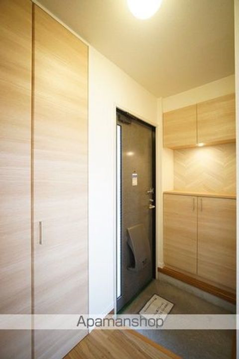 群馬県太田市鳥山下町の賃貸アパートの玄関