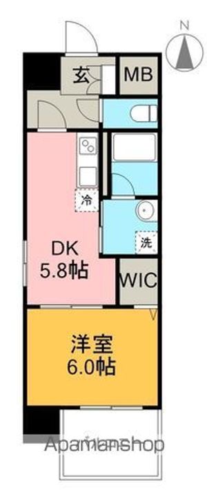 アバンギャルド播磨屋の間取り