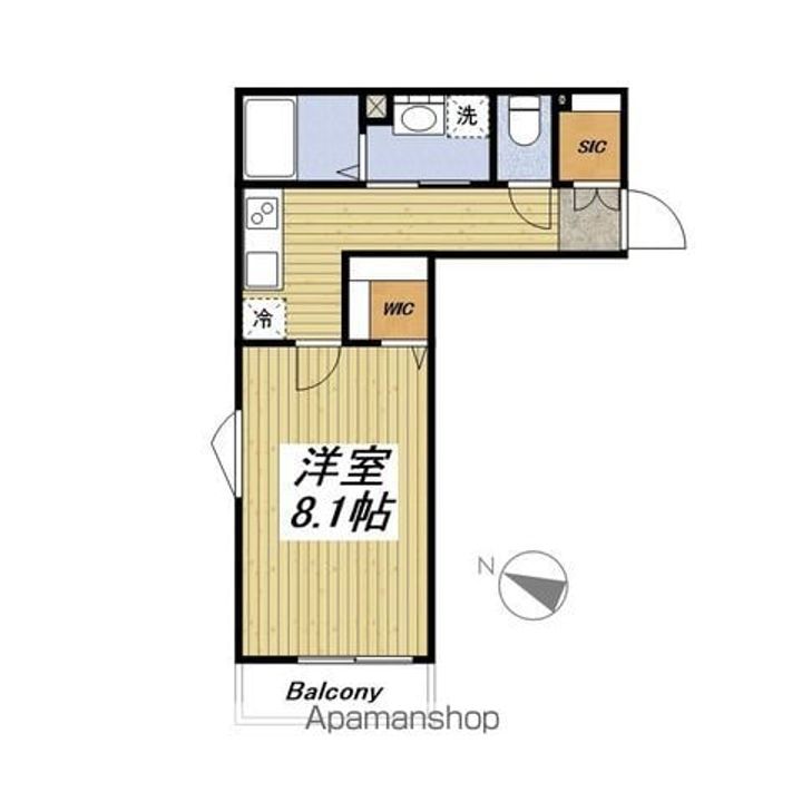 RAFFINATO HIKAWADAI104の間取り