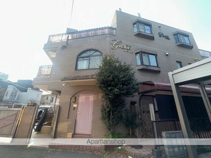 東京都新宿区下落合4丁目の賃貸マンションの外観