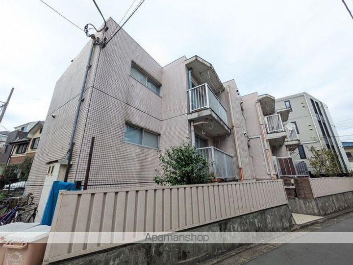 東京都中野区中央2丁目の賃貸マンションの外観