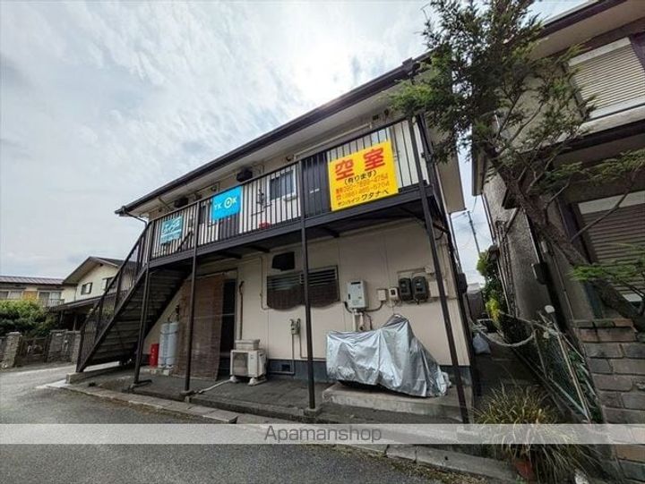 岡山県倉敷市亀山の賃貸アパートの外観