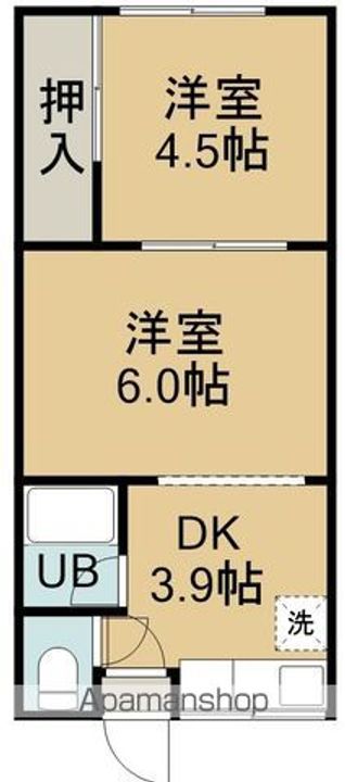 もがみ荘8の間取り