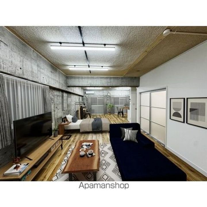 ラ・メゾンあさひの居間