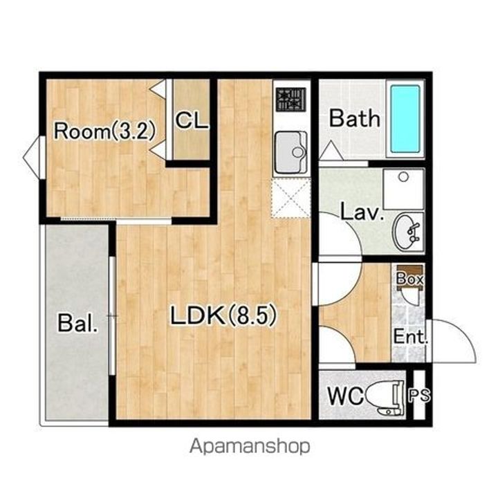 ジーメゾン八千代エストの間取り