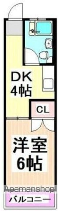 ショーカレジデンス323の間取り