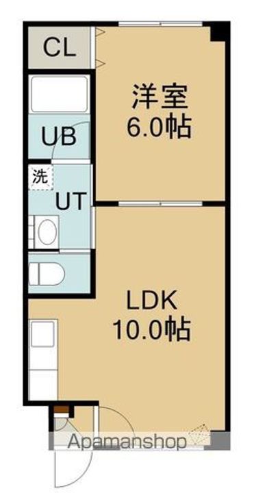 ピュアパレス的場Ⅱの間取り