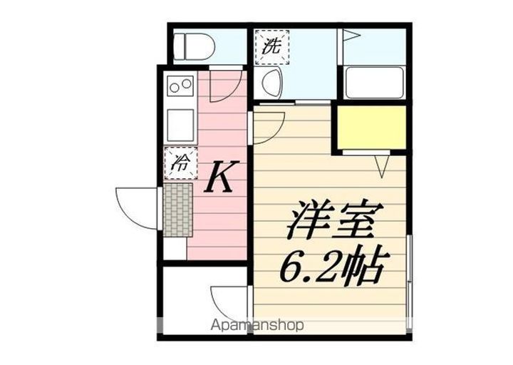 アイランドヴィラ箱崎の間取り