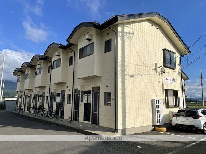 長野県松本市野溝西3丁目の賃貸アパートの外観