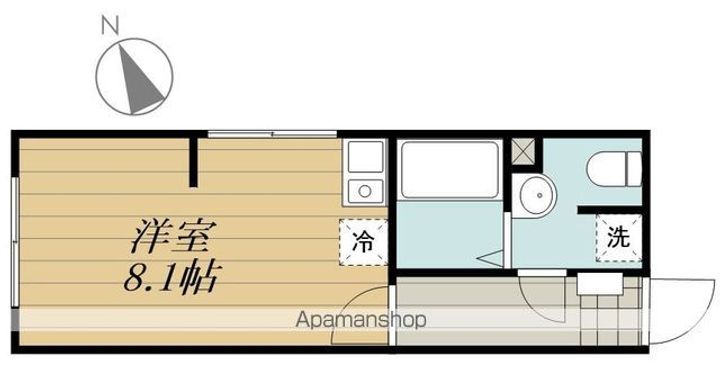 レントハウスFUSSA860の間取り