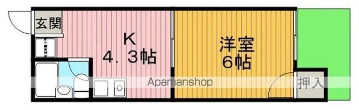ハイツユキの間取り