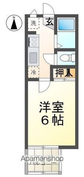 COCORU108の間取り