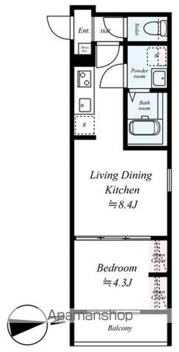 GRADUS拝島の間取り