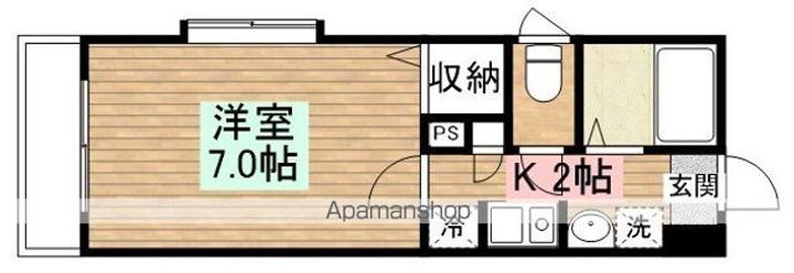 アネシス旭町312の間取り