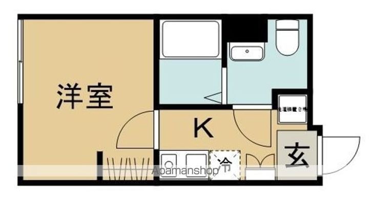 東京都杉並区阿佐谷北1丁目の賃貸マンションの間取り
