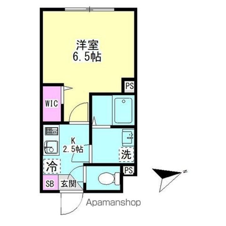 グランファーロ下北沢の間取り