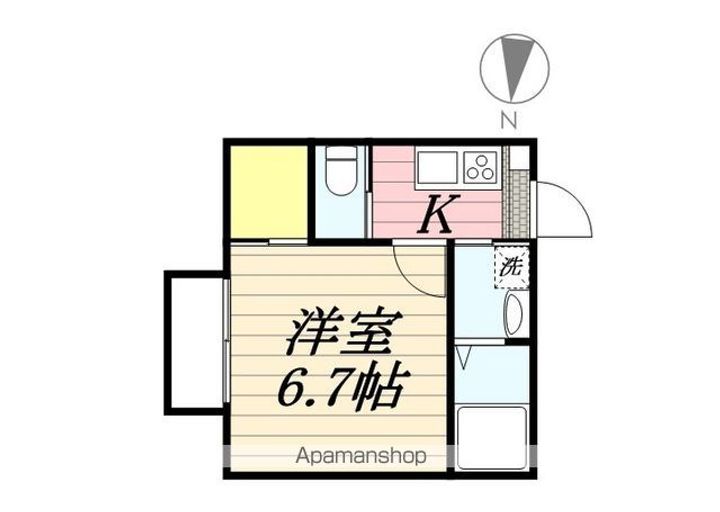 フェリオ葛城の間取り