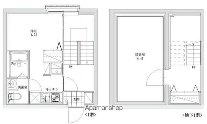 LEGALANDプラス江古田の間取り